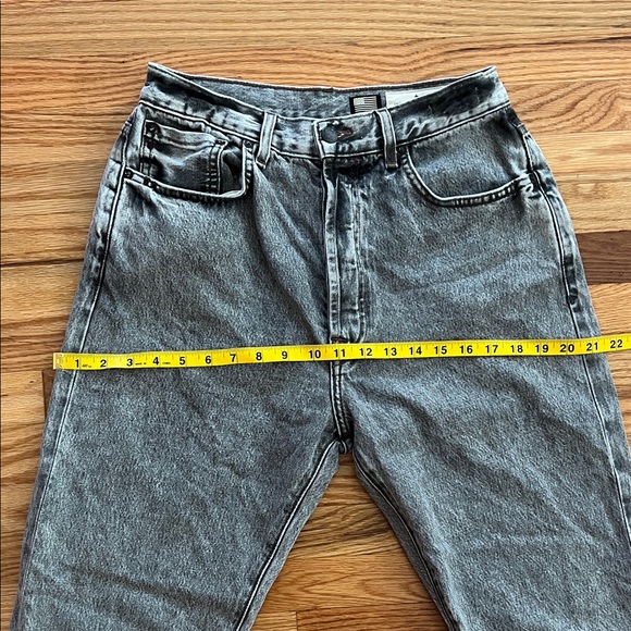 imogene + willie Harper Grey High Waisted Straight Jeans - Picture 8 of 10